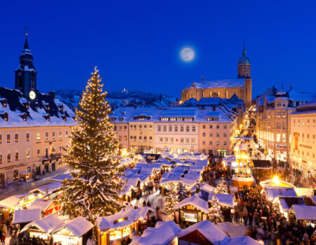 Weihnachten im Erzgebirge, Weihnachtsmarkt in Annaberg-Buchholz
