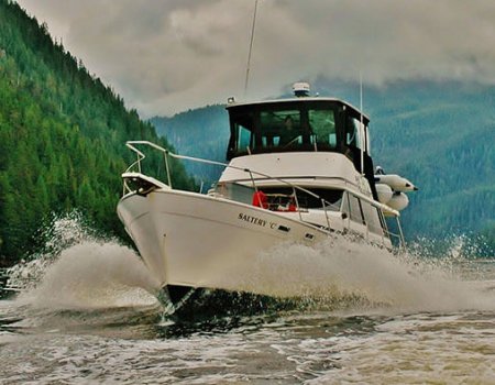 Exclusive 40 ft. Yacht in Southeast Alaska